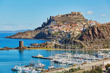 Castelsardo Köyü Sardunya, İtalya