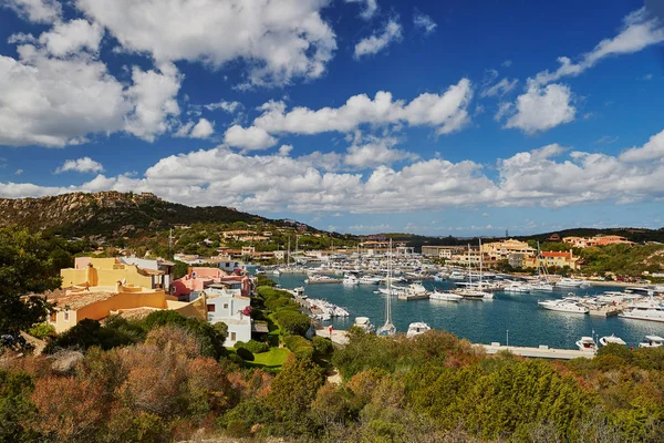 Μαρίνα του Porto Cervo, σμαραγδένια ακτή, Σαρδηνία, Ιταλία — Φωτογραφία Αρχείου