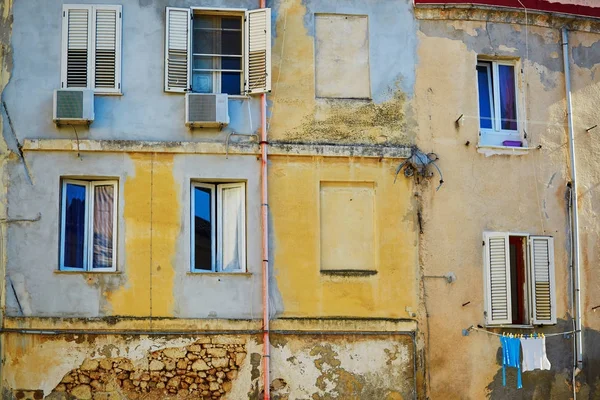 Typical Italian buildings in Sassari, Sardinia — Stock Photo, Image