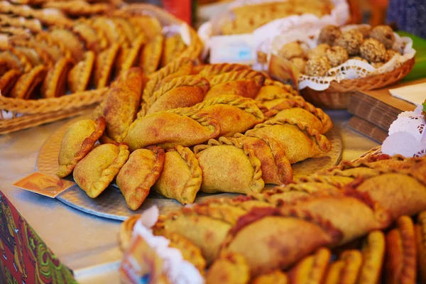 Пироги на Пасхальную ярмарку в Вильнюсе — стоковое фото