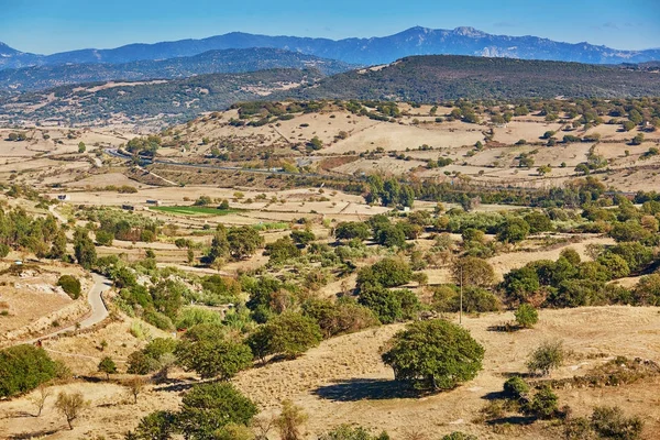 Vackra Landskapet Centrala Sardinien Italien — Stockfoto