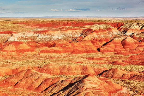 风景优美的彩绘沙漠国家公园在美国亚利桑那州的景观观 — 图库照片