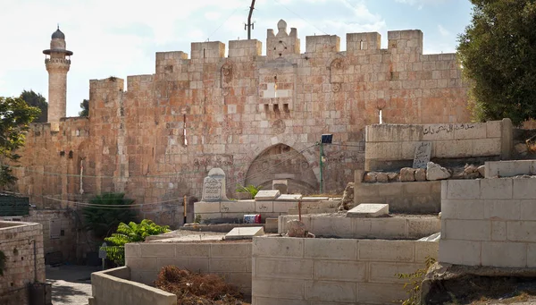 Cementerio en Jerusalén . — Foto de Stock