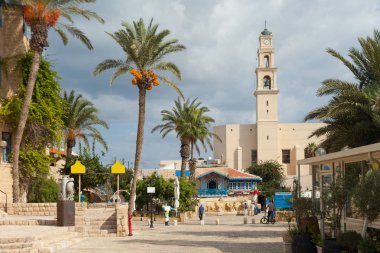 Yaffa çan kulesinde.