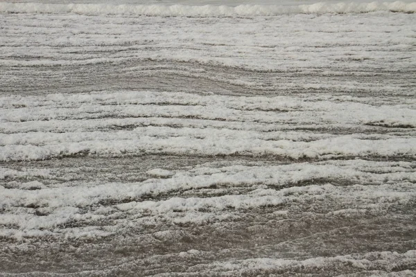 Frostiga våg av havet. — Stockfoto