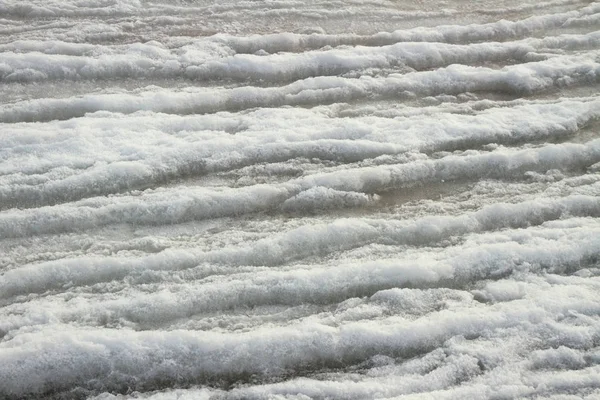 Frostiga våg av havet. — Stockfoto