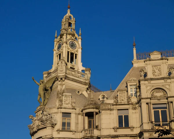 Detalle del edificio en Porto . — Foto de Stock