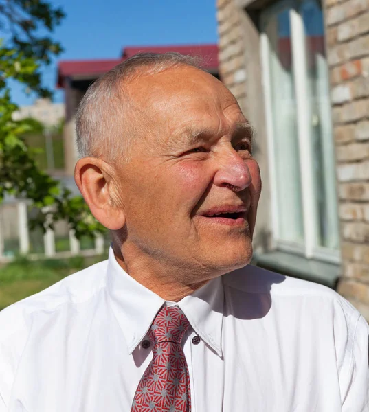 Portrait of a senior man. — Stock Photo, Image