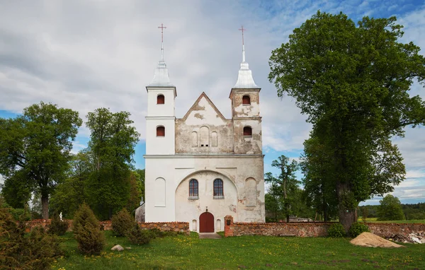 Repair of small church. — Stock Photo, Image