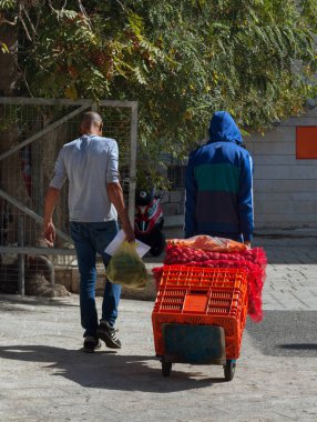 Organik sebze teslim.