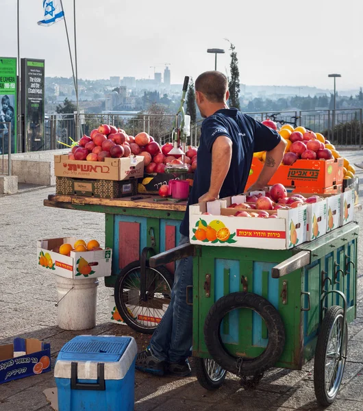 Jerusalem färsk juice. — Stockfoto
