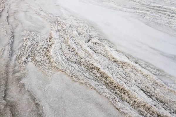 Морозная волна моря . — стоковое фото