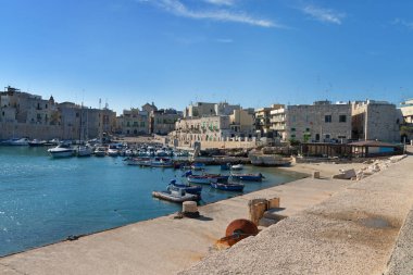 Giovinazzo kıyı şeridi.