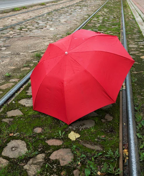 L'autunno sta arrivando in città . — Foto Stock