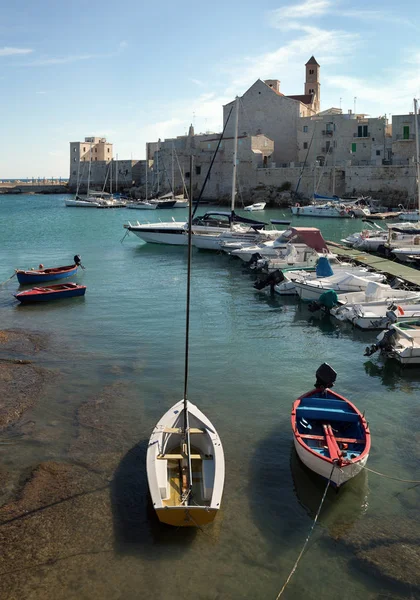 Giovinazzo kıyı şeridi. — Stok fotoğraf