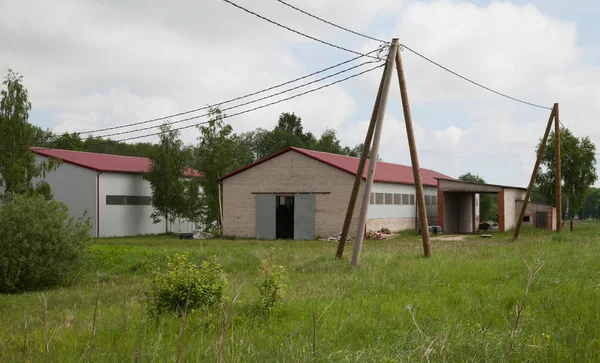 Edificios de granja moderna . — Foto de Stock