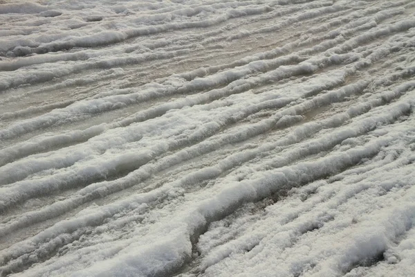 Frosty wave. — Stock Photo, Image