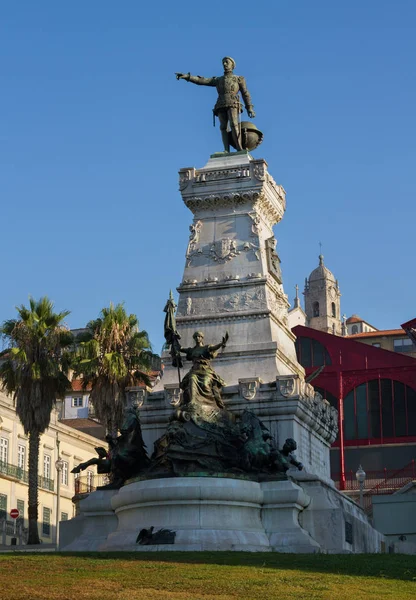 View to the street in Porto. — Stock Photo, Image