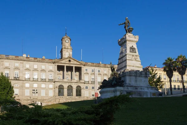 Pohled na ulici v Porto. — Stock fotografie