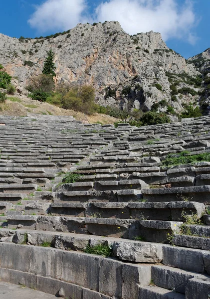 Starożytne miasto Delphi. — Zdjęcie stockowe