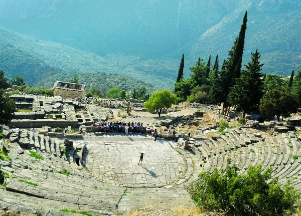 Ancient town Delphi. — Stock Photo, Image