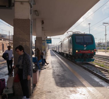  Tren istasyonu için görünümü.