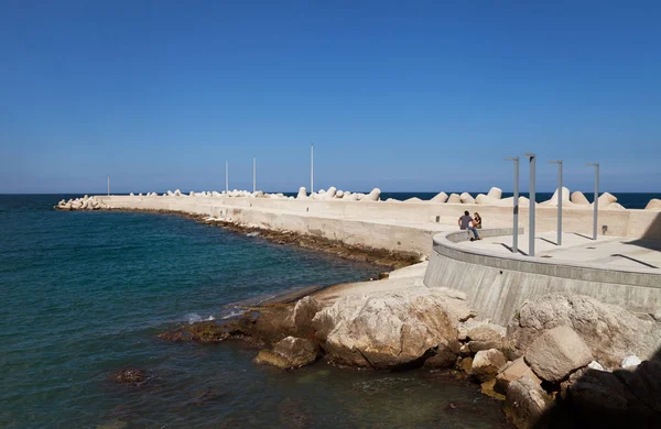 Mole στην πόλη Giovinazzo. — Φωτογραφία Αρχείου