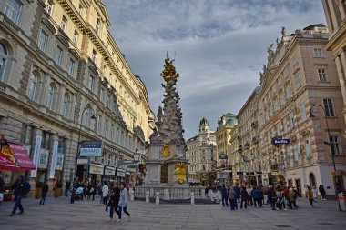 Viyana 'nın merkezindeki ünlü evlere bakın..