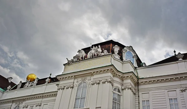 Vista de las famosas casas del casco antiguo de Viena . — Foto de Stock