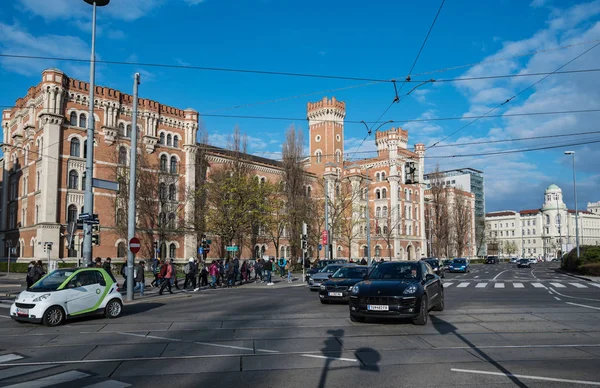 Uitzicht op straat. — Stockfoto