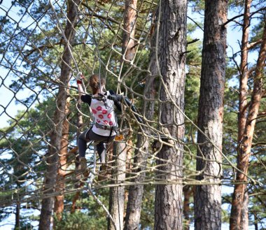 Ormandaki engelli parkı.
