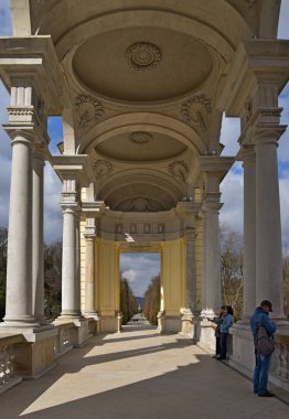 Sch. nbrunn Palace Gloriette 'in dışına bak.