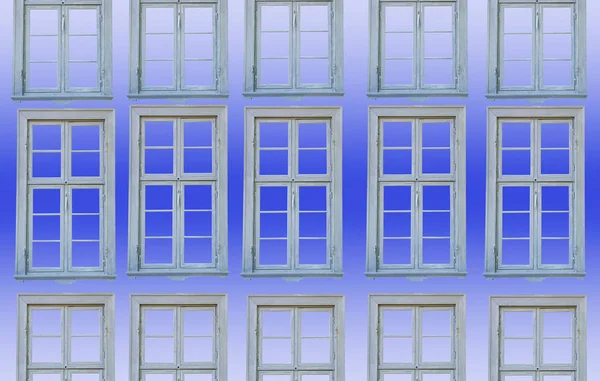 Futuristická abstraktní okna. — Stock fotografie