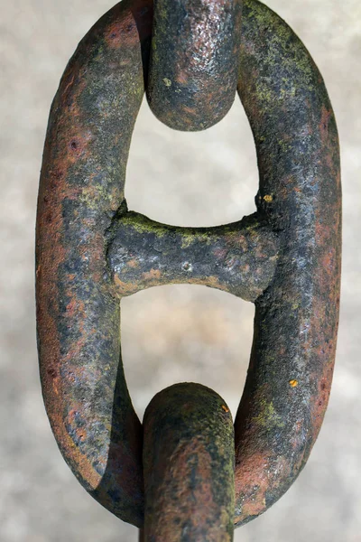 Cadena oxidada de metal . — Foto de Stock