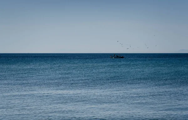 Эгейское побережье . — стоковое фото