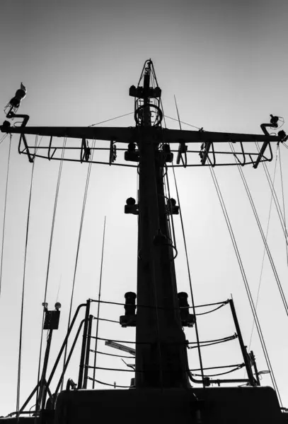 Zicht naar mast. — Stockfoto