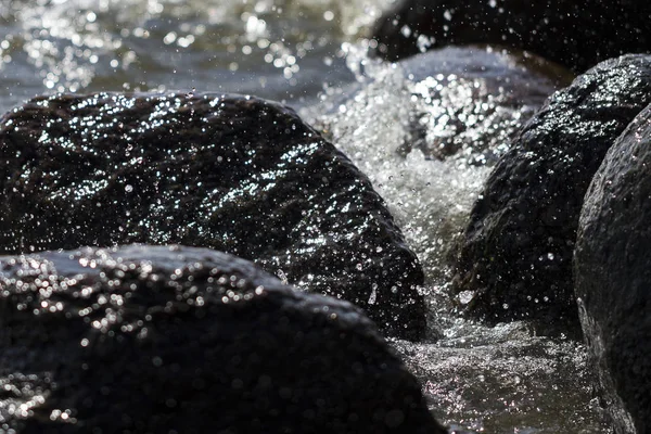 Piedras costa del mar . —  Fotos de Stock