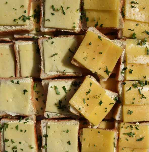 Smör med ost. — Stockfoto