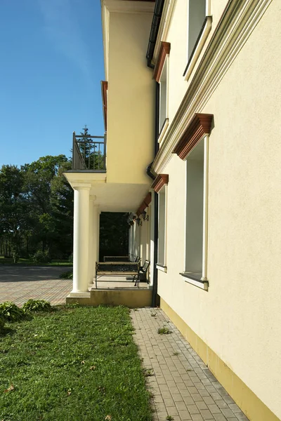 Blick auf das Schloss. — Stockfoto