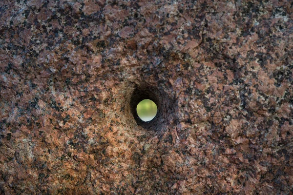 방앗간 돌 구멍. — 스톡 사진