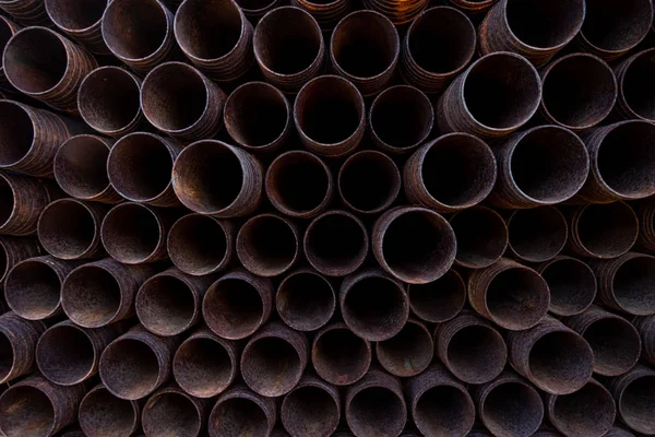 Fondo de tuberías oxidadas . —  Fotos de Stock