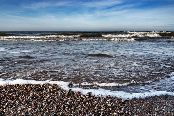 Linha costeira do mar Báltico . — Fotografia de Stock