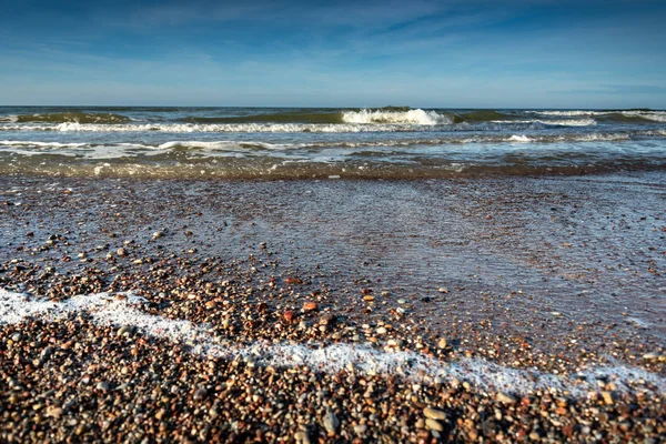 Linea costiera del Mar Baltico . — Foto Stock