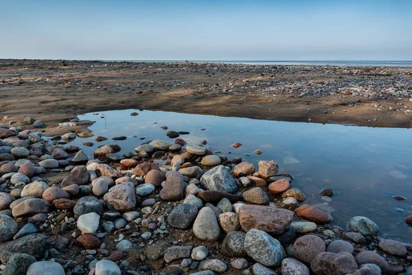 Taş Beach Baltık Denizi — Stok fotoğraf