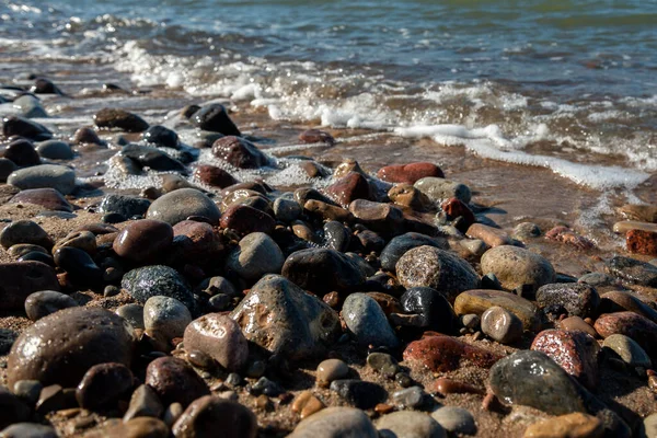石のバルト海のビーチ — ストック写真