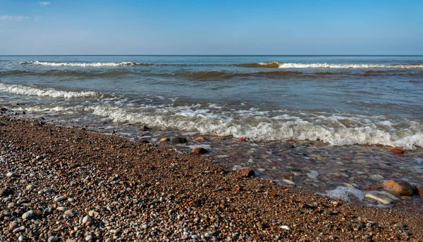 Kamienne Plaży Bałtyku — Zdjęcie stockowe