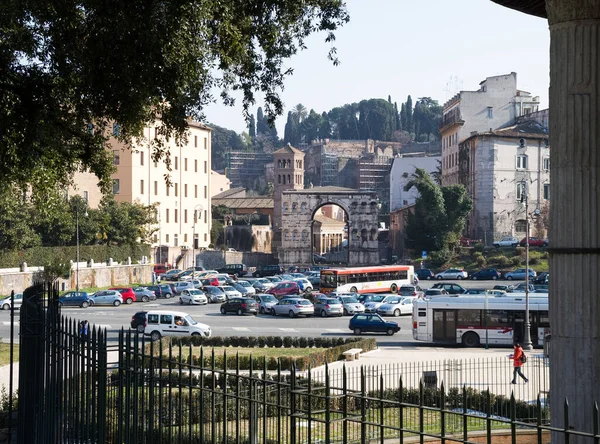 Italie Roumanie Février Rome Est Capitale Une Commune Spéciale Italie — Photo