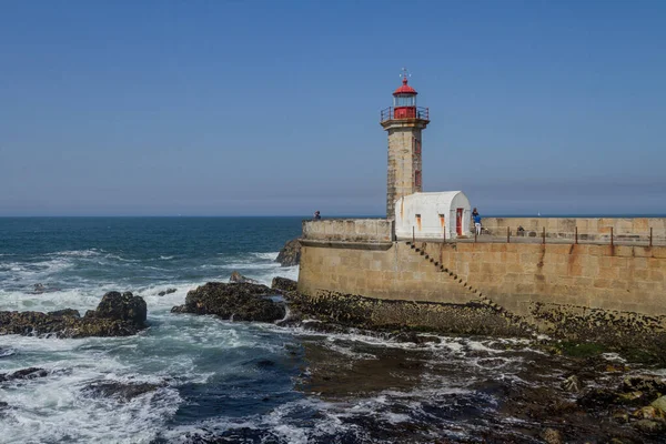 Atlantik Okyanusu Nun Köstebek Kıyılarına Bak — Stok fotoğraf