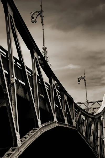 Detalle Del Antiguo Puente Elevador Liepaja —  Fotos de Stock