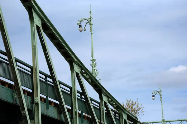 Деталь Старого Підйомного Мосту Лієпаї — стокове фото